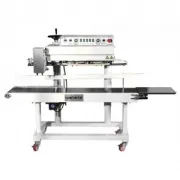 Запайщик конвейерный вертикальный с датером и вакуумом CEX-720PV