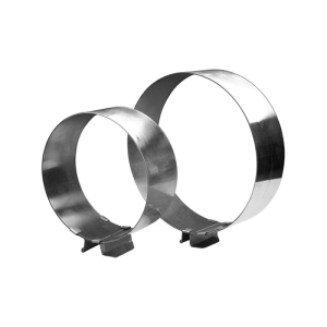 Форма для выпечки КОЛЬЦО раздвиж.16-30см H=6,5см нерж.